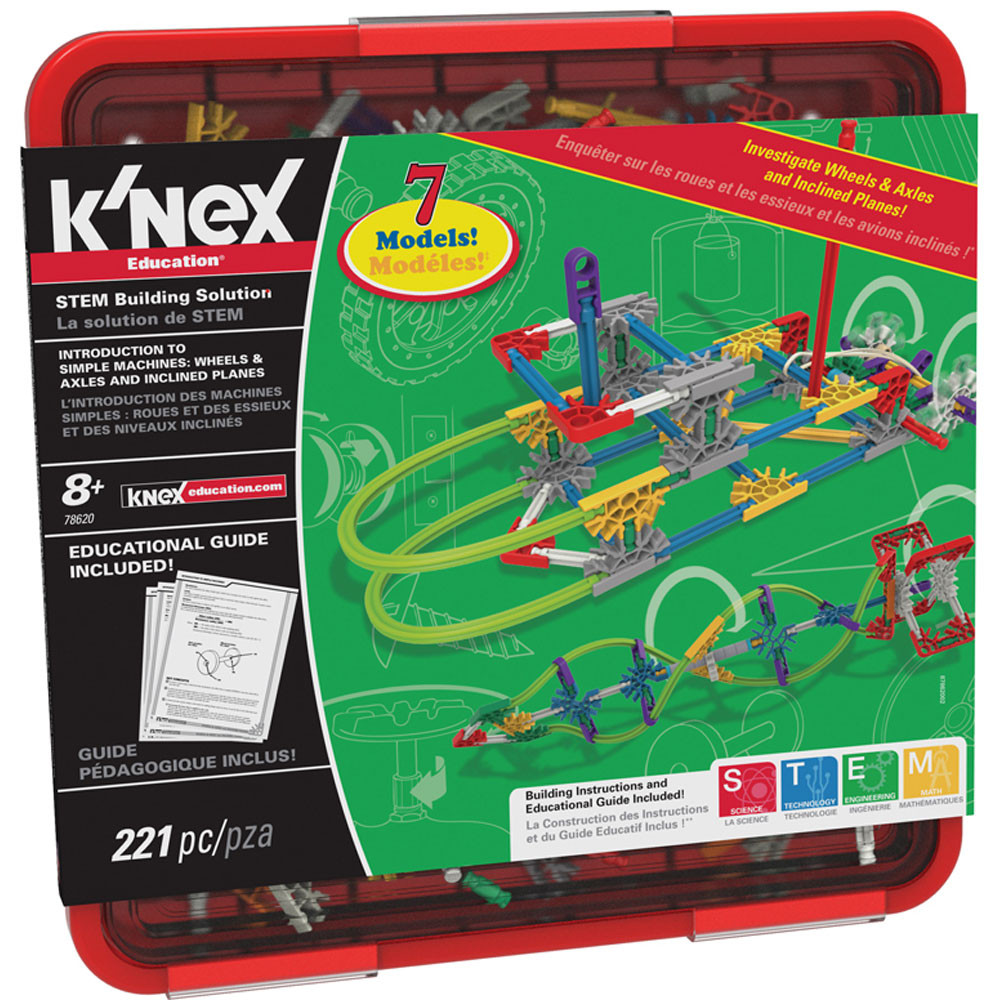 KNX78620 - Knex Wheels & Axles And Inclined Planes in Activity Books & Kits