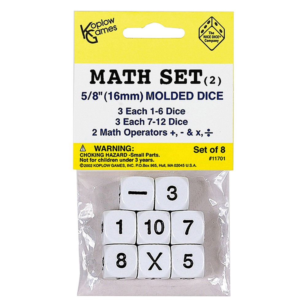 KOP11701 - Whole Number Dice in Dice