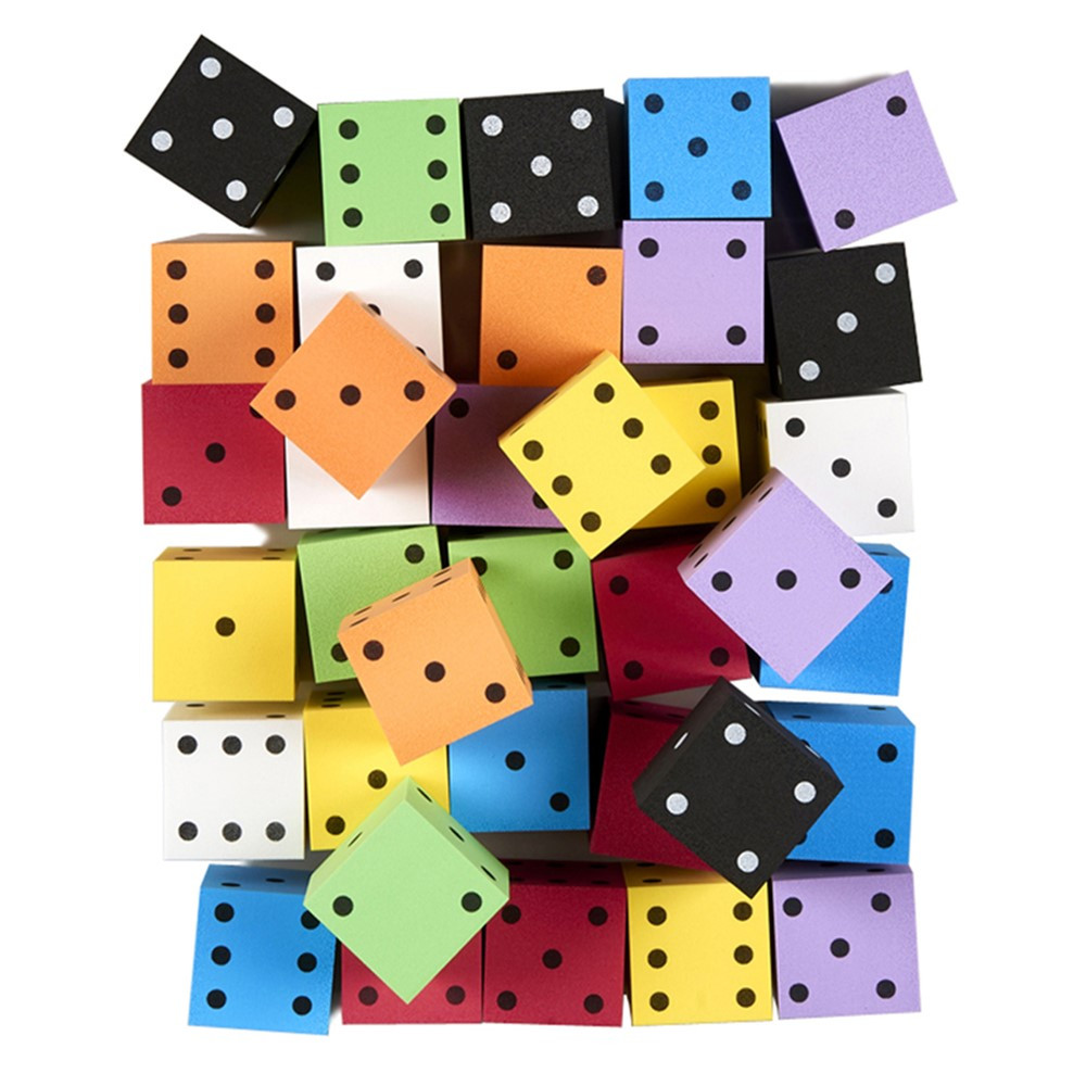 Koplow Games Inc. - Dot Dice 6 Each Of Red White & Green