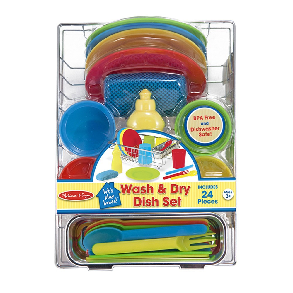 LCI4282 - Lets Play House Wash & Dry Dish Set in Homemaking