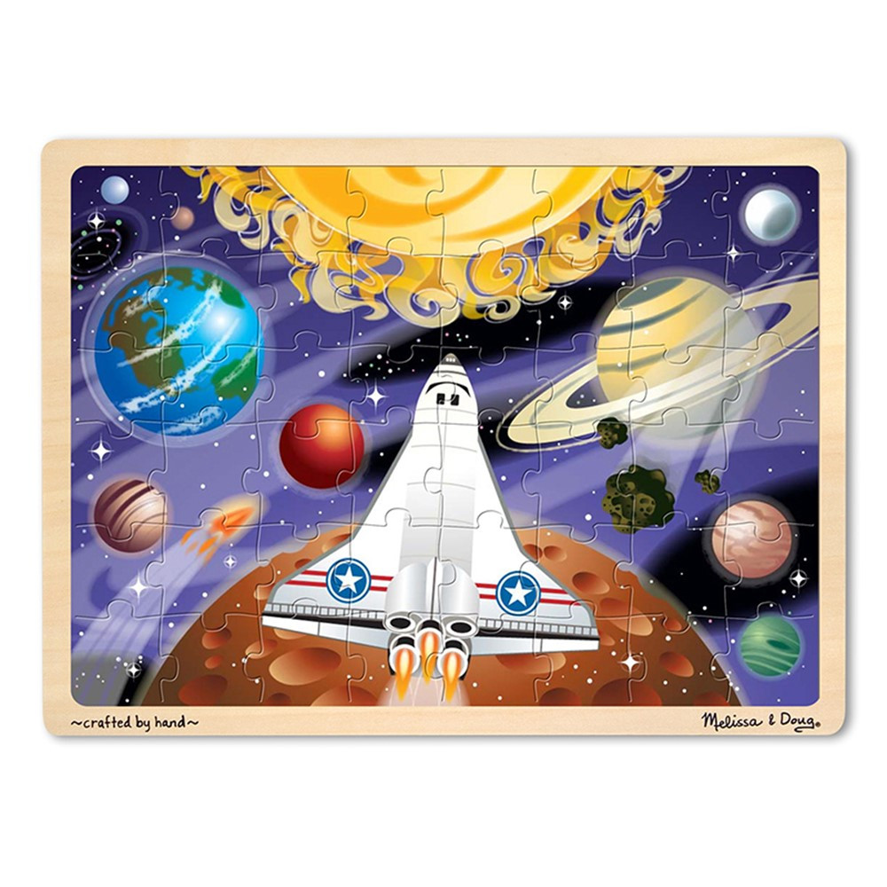 LCI4780 - Space Voyage 48-Piece Wooden Jigsaw Puzzle in Wooden Puzzles