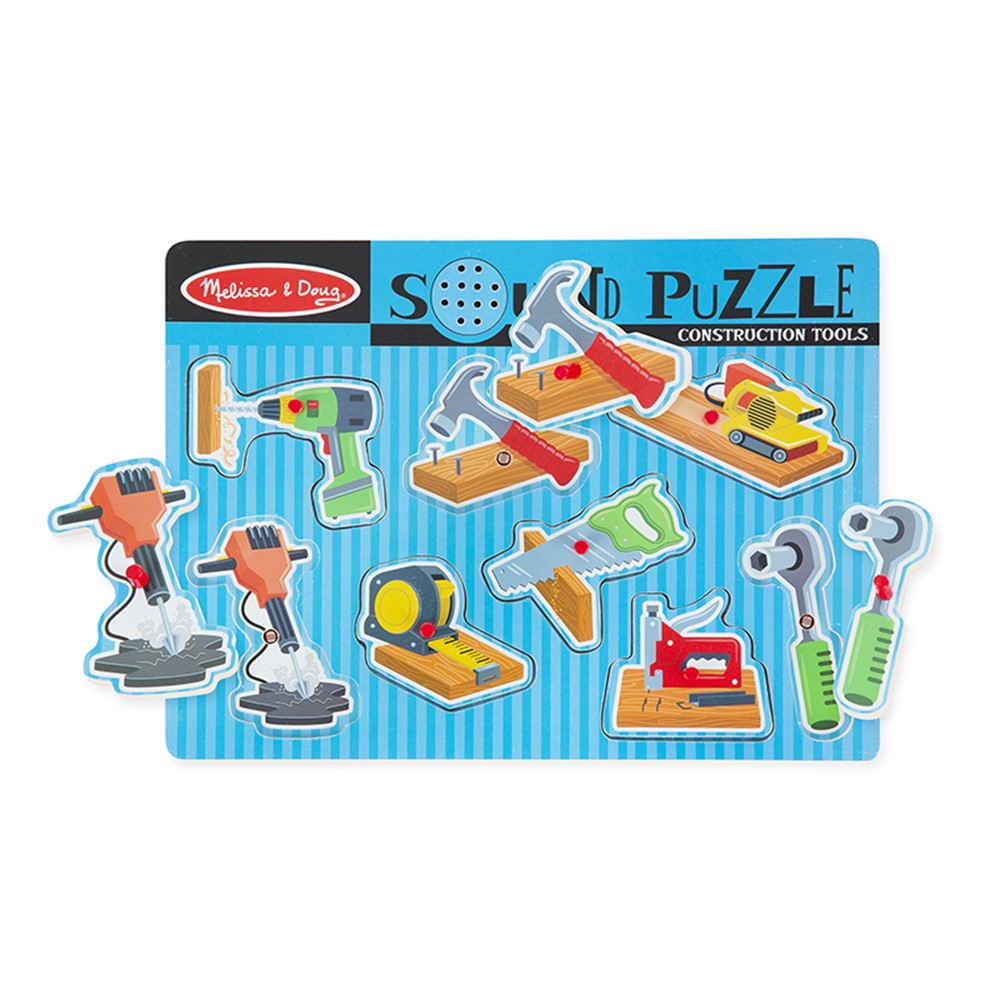 LCI733 - Construction Tools Sound Puzzle in Puzzles