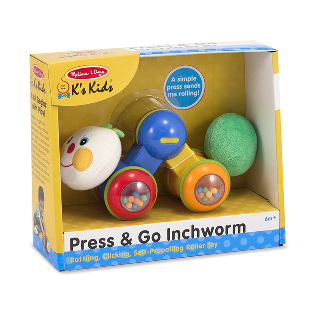 LCI9174 - Press And Go Inchworm in Hands-on Activities