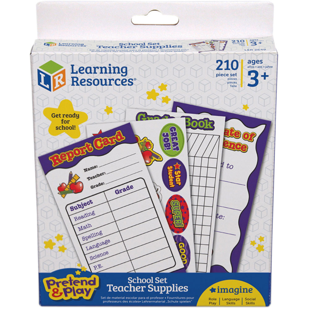 LER2649 - Pretend & Play School Set Accessory Kit in Pretend & Play