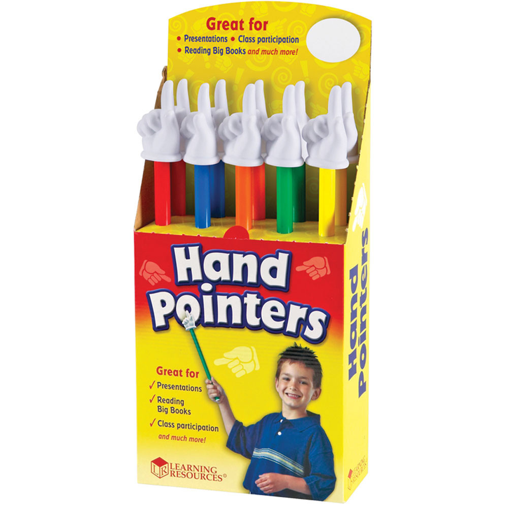 LER2657 - Hand Pointers Set Of 10 in Pointers