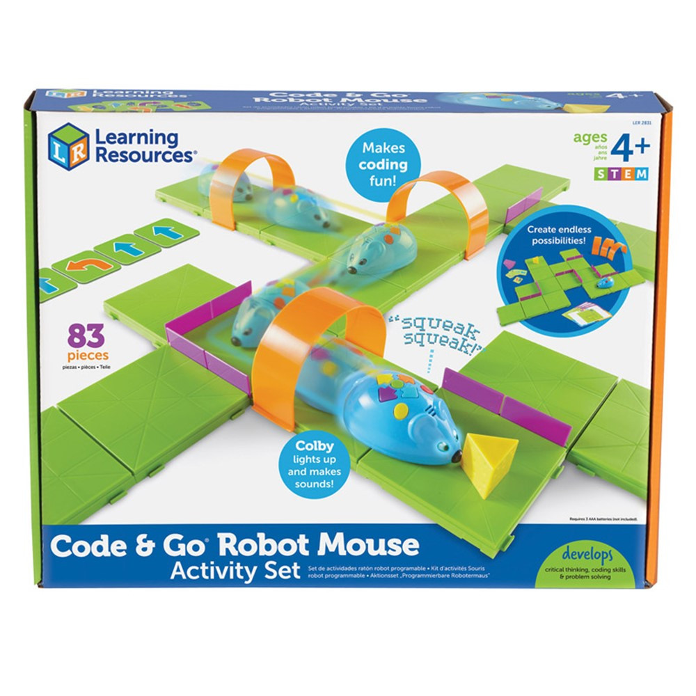 LER2831 - Stem Robot Mouse Coding Activity Set in Activity Books & Kits