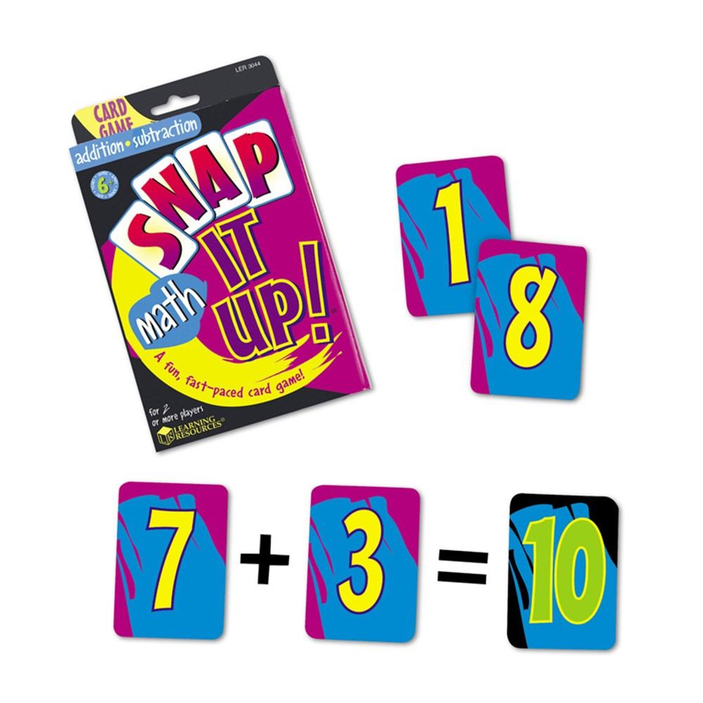 LER3044 - Snap It Up Addition/Subtraction Gr 1 & Up in Addition & Subtraction