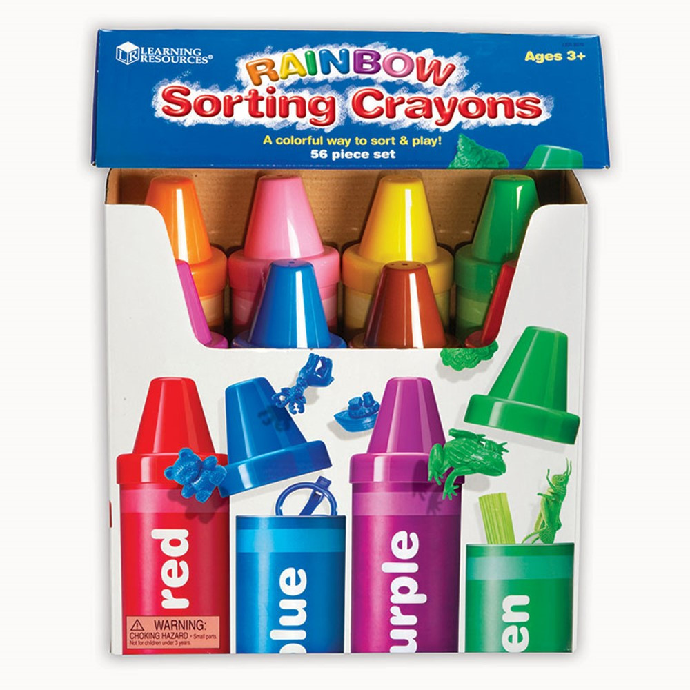 LER3070 - Rainbow Sorting Crayon in Sorting