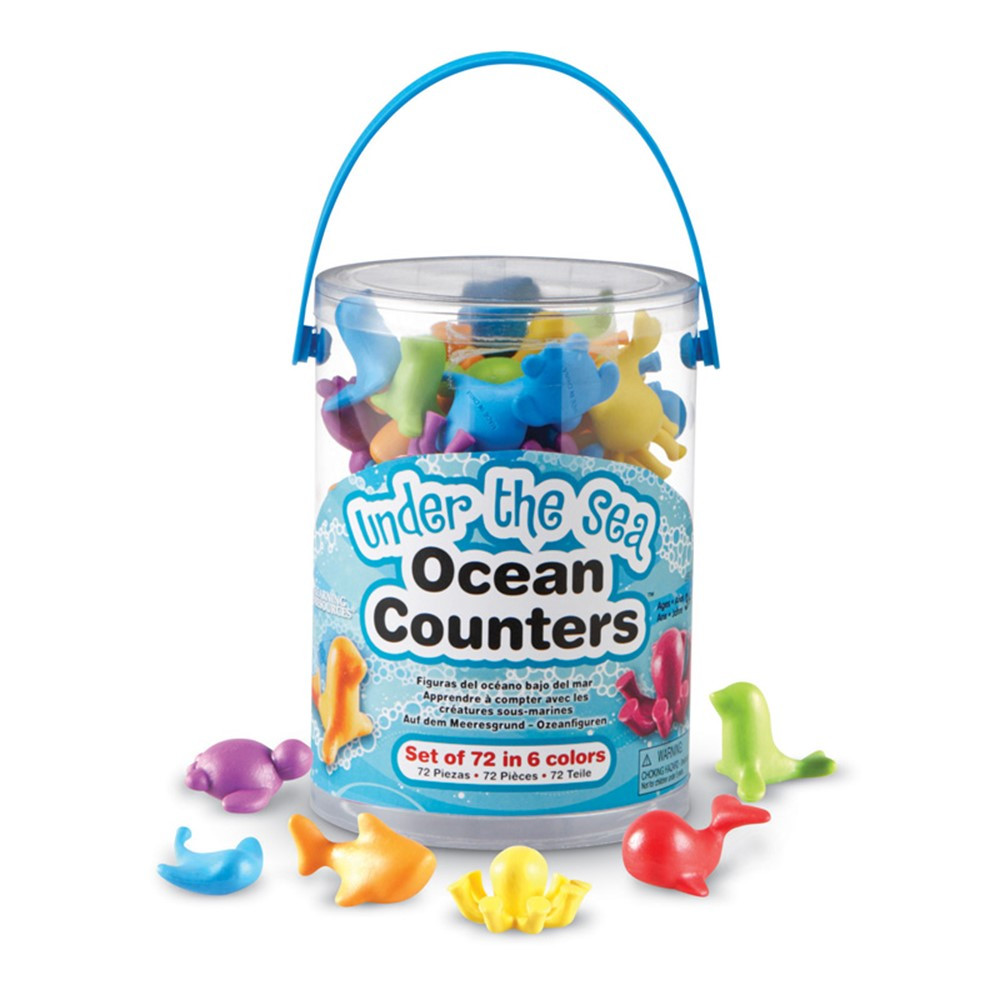 LER3341 - Under The Sea Ocean Counters in Counting