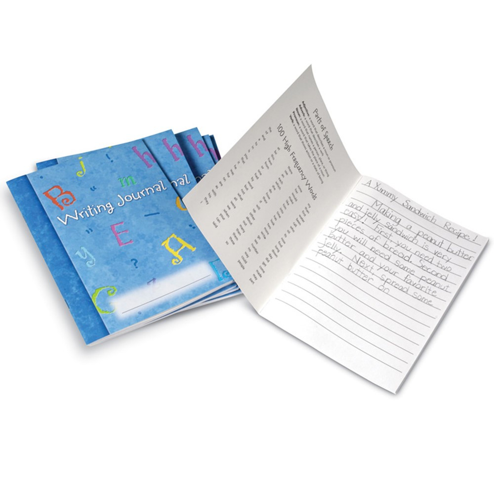 LER3467 - Writing Journal Set Of 10 in Writing Skills