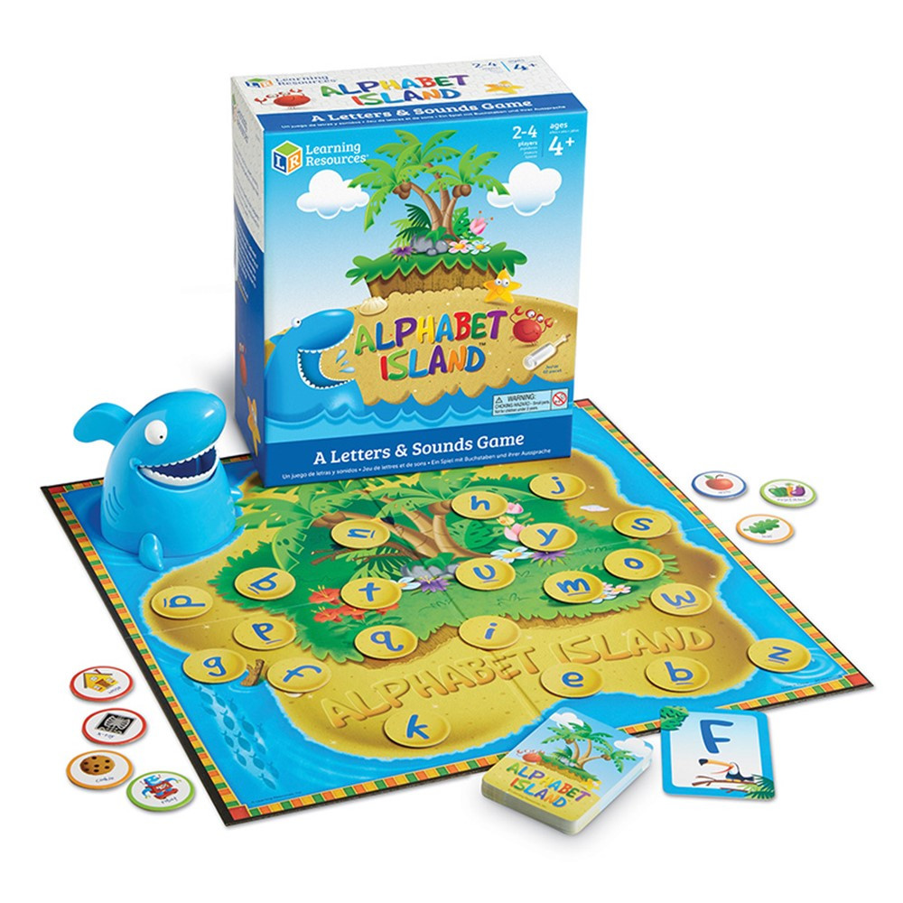 Alphabet Island A Letters & Sounds Game - LER5022 | Learning Resources | Language Arts