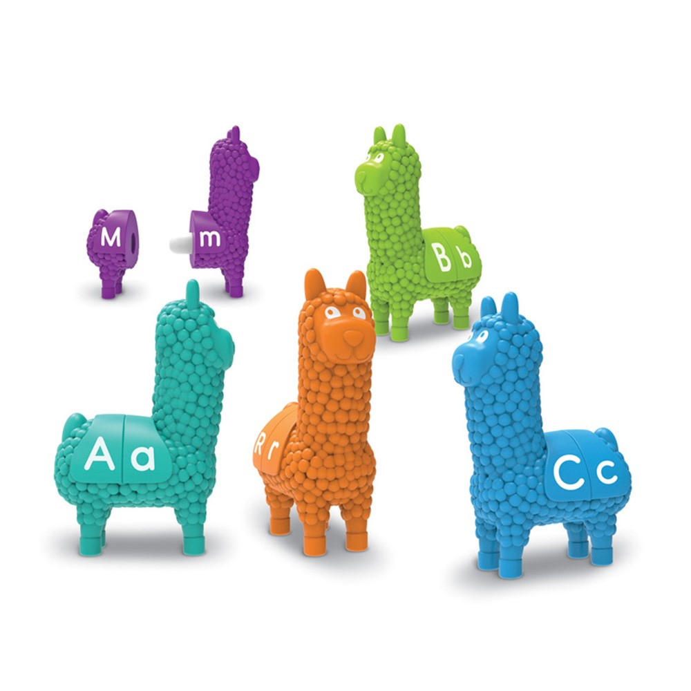 Snap-n-Learn Letter Llamas - LER6713 | Learning Resources | Language Arts