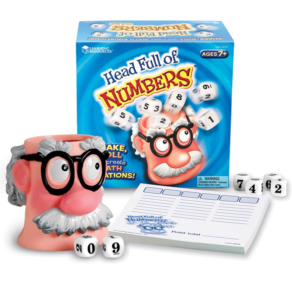 LER8898 - Head Full Of Numbers Math Game in Math
