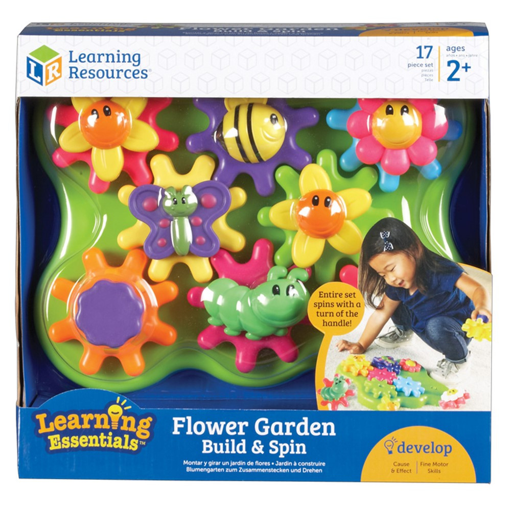 LER9219 - Learning Essentials Flower Garden Build & Spin in General