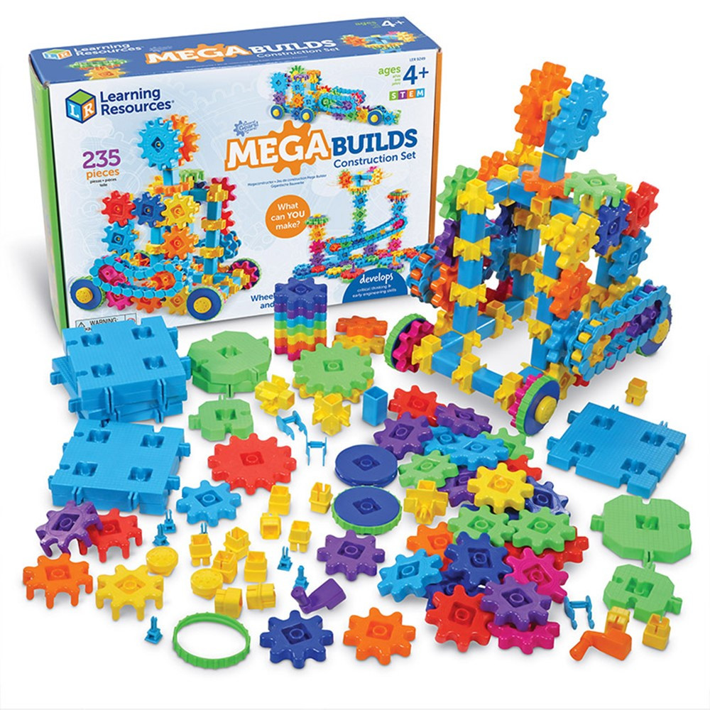 Gears! Gears! Gears! Mega Makers - LER9249 | Learning Resources | Blocks & Construction Play