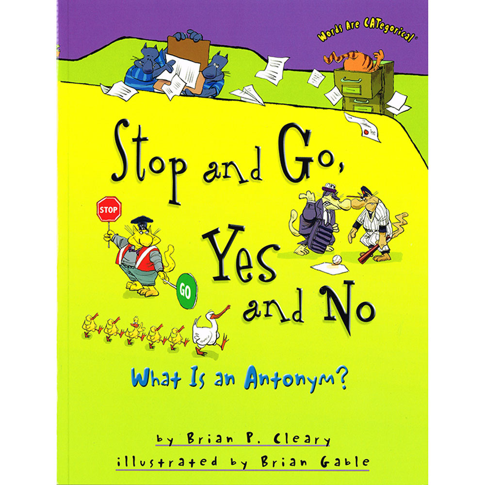 LPB0822590255 - Words Are Categorical Stop And Go Yes And No What Is An Antonym in Classroom Favorites