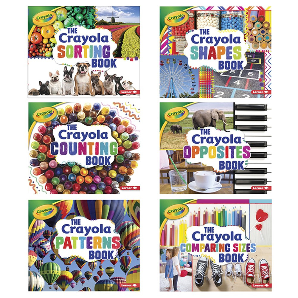 LPB1541514505 - Crayola Concepts 6 Book Set in Math