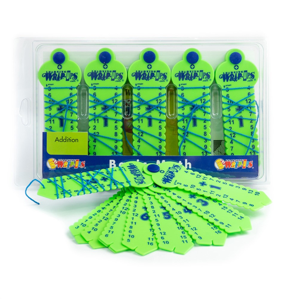 Wrap-ups Center Kit, Addition 5-Pack - LWUKA05 | Learning Wrap-Ups | Addition & Subtraction