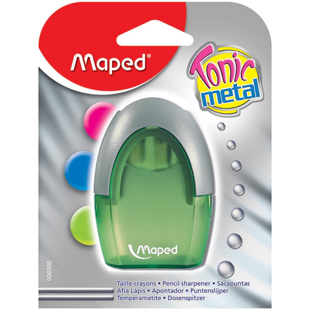 MAP006900 - Tonic 2 Hole Metal Pencil Sharpener in Pencils & Accessories