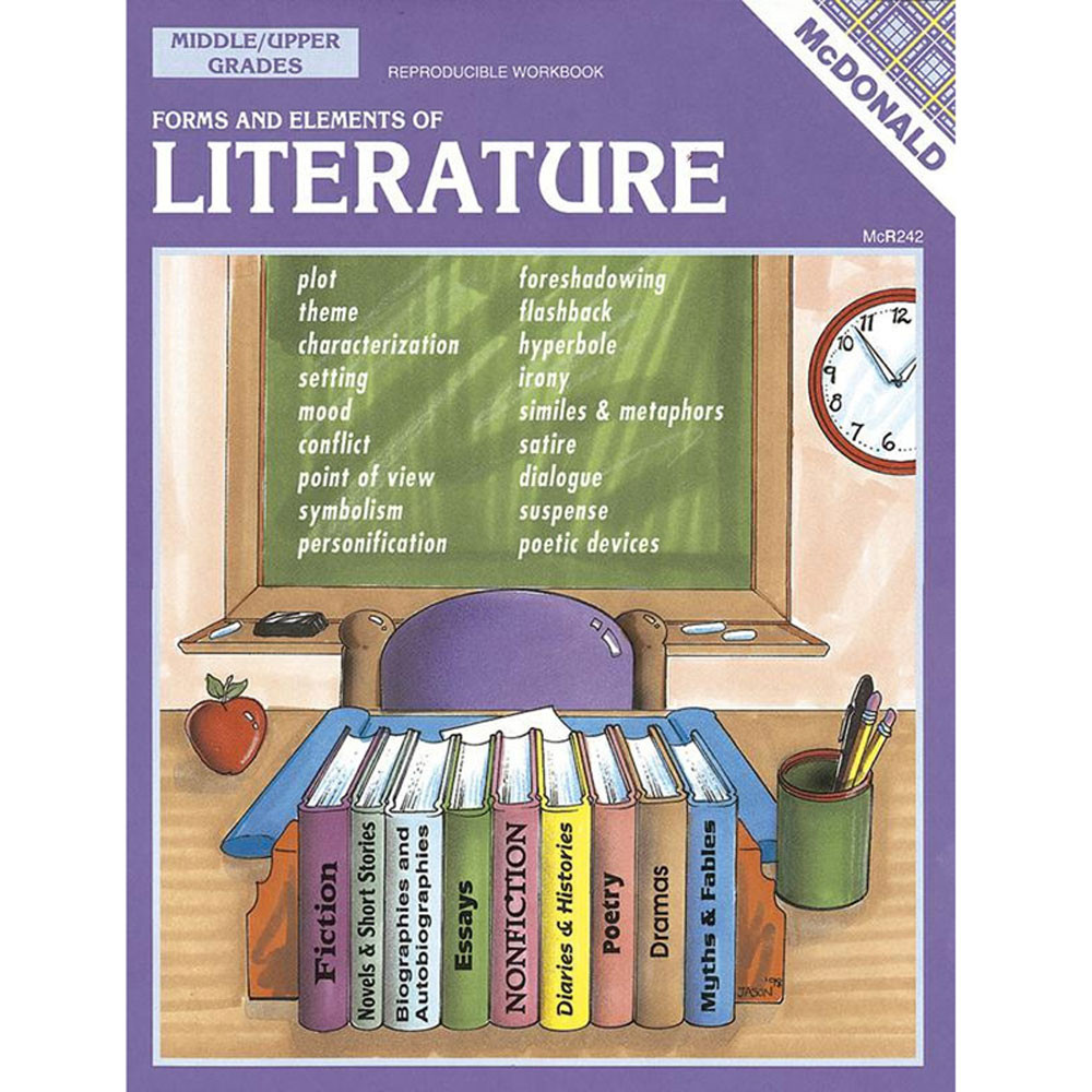MC-R242 - Forms & Elements Of Literature Gr 6-9 in Language Skills