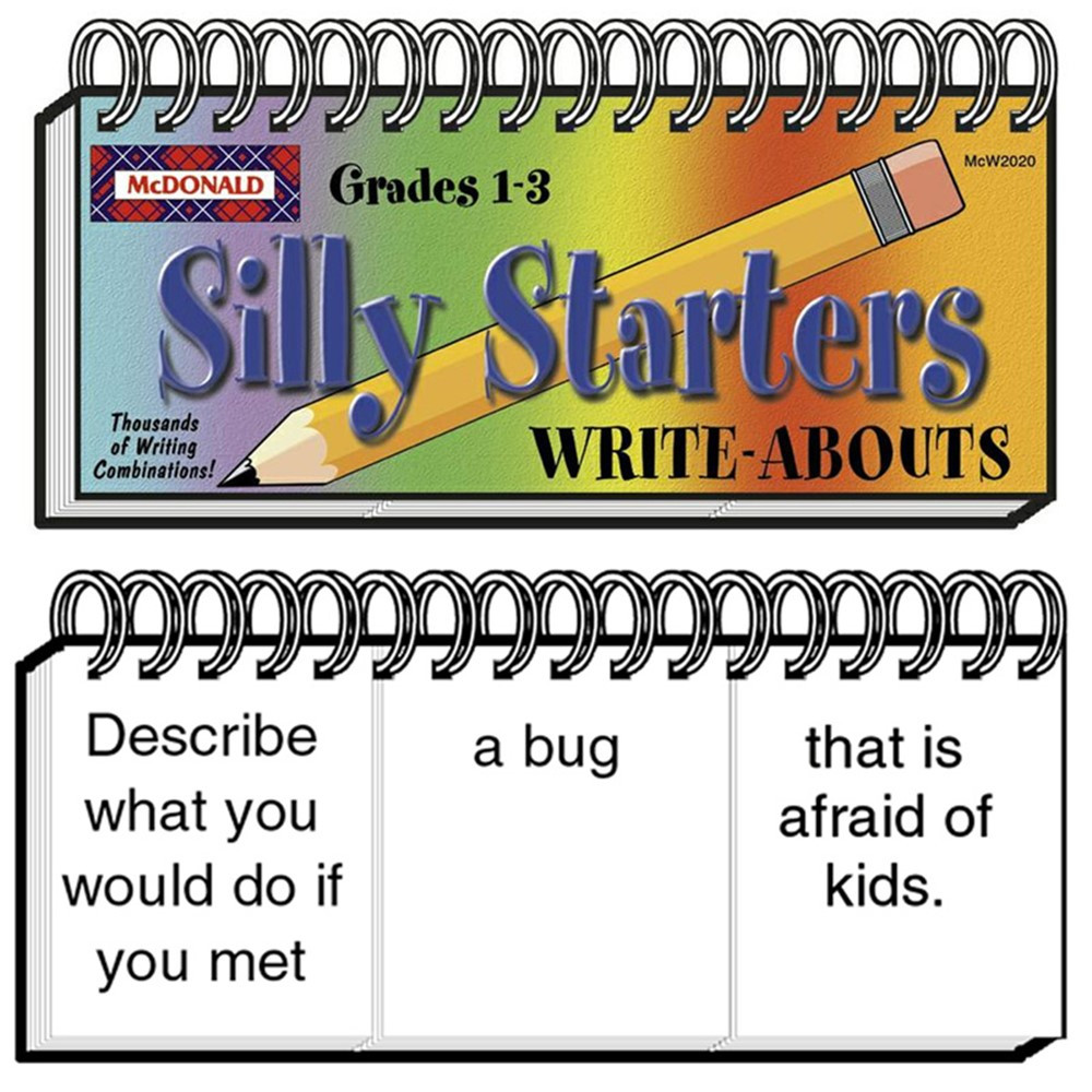 MC-W2020 - Write-Abouts Silly Starters Gr 1-3 in Writing Skills