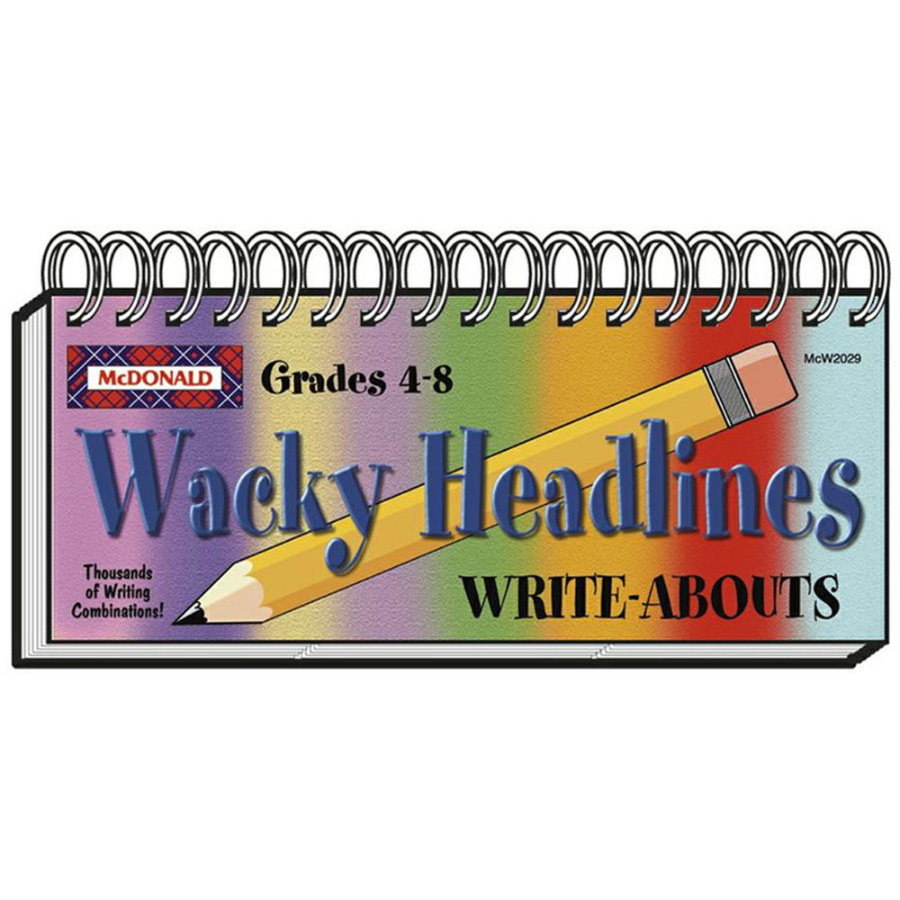MC-W2029 - Wacky Headlines Write Abouts in Writing Skills