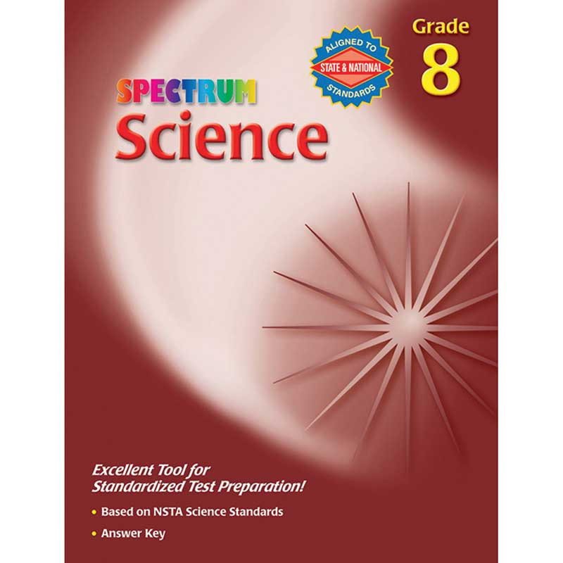 MGH0769653685 - Spectrum Science Gr 8 in Activity Books & Kits