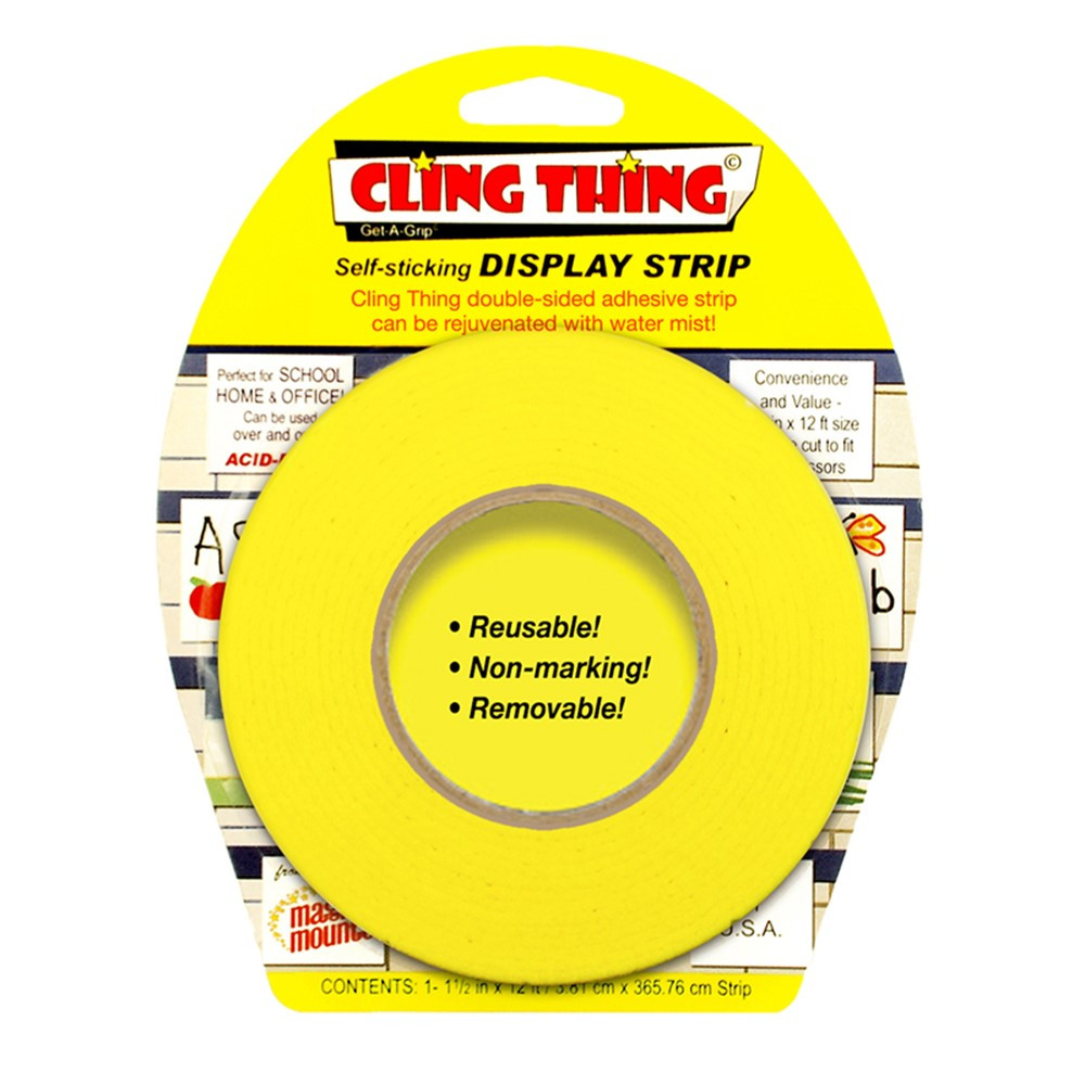 Cling Thing Display Strip, Yellow - MIL3293 | Miller Studio | Adhesives