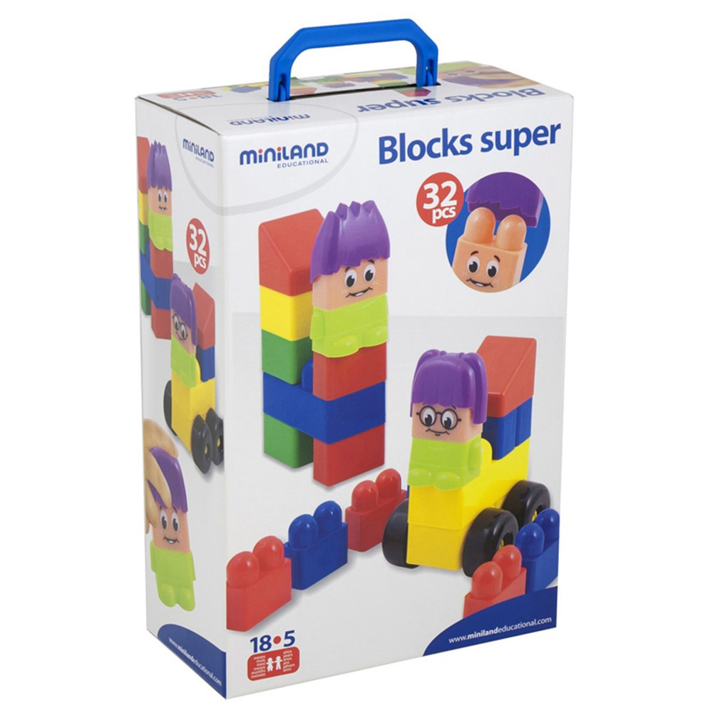 MLE32336 - Blocks Super 32 Pcs in Blocks & Construction Play