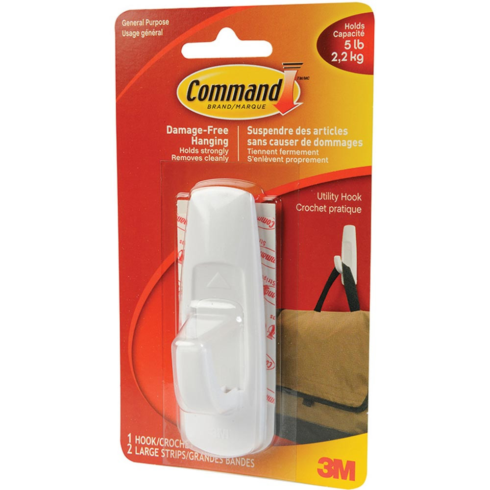 MMM17003 - Command Adhesive Reusable Large Hook in Adhesives
