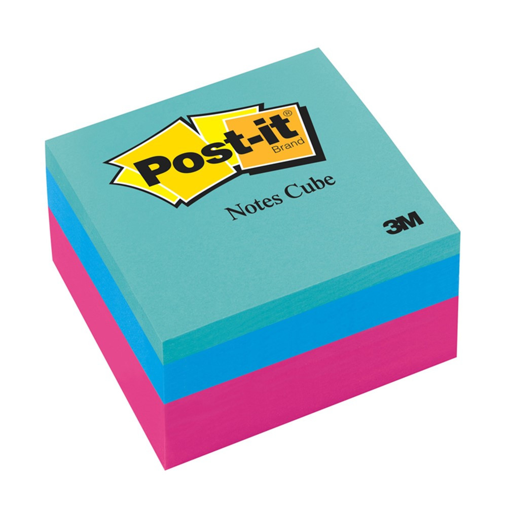 MMM2051FLT - Notes Cube 2X2 400 Sheets in Post It & Self-stick Notes