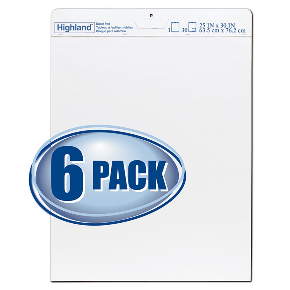 MMM5406PK - Highland Easel Pad Pack Of 6 in Easel Pads