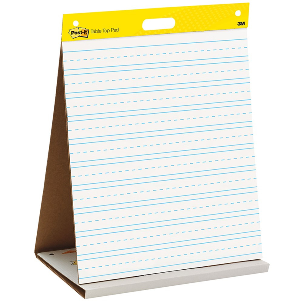 Tabletop Self Stick Easel Pad, 20 in x 23 in, 20 Sheets/Pad - MMM563PRL, 3M Company