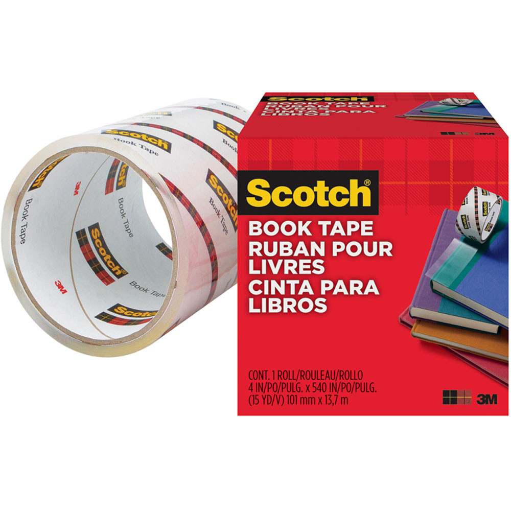 MMM8454 - 3M Scotch Bookbinding Tape 4V X 15 Yds in Tape & Tape Dispensers