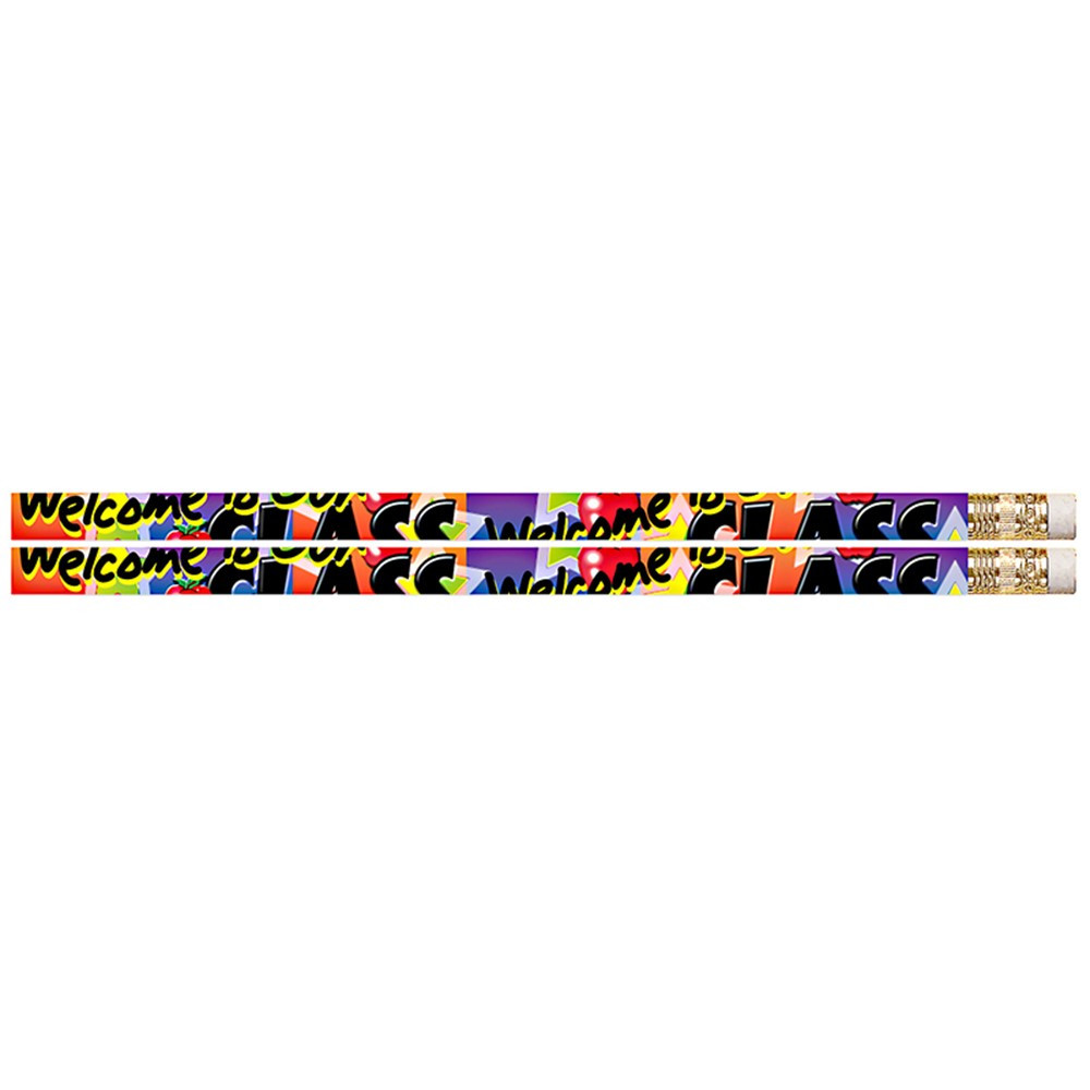 MUS2277D - Welcome To Our Class 12Pk Motivational Fun Pencils in Pencils & Accessories