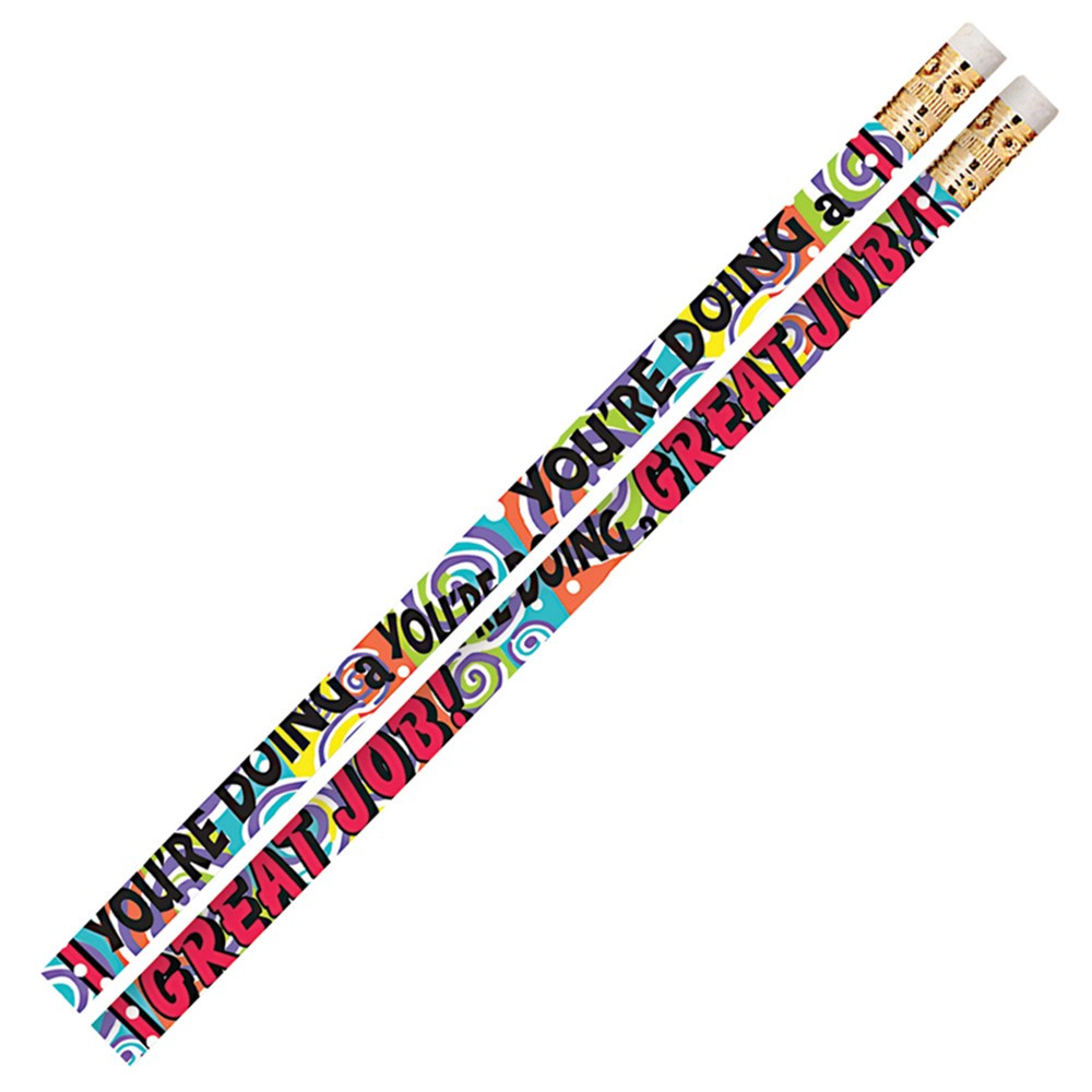 MUS2469D - Youre Doing A Great Job 12Pk Motivational Fun Pencils in Pencils & Accessories
