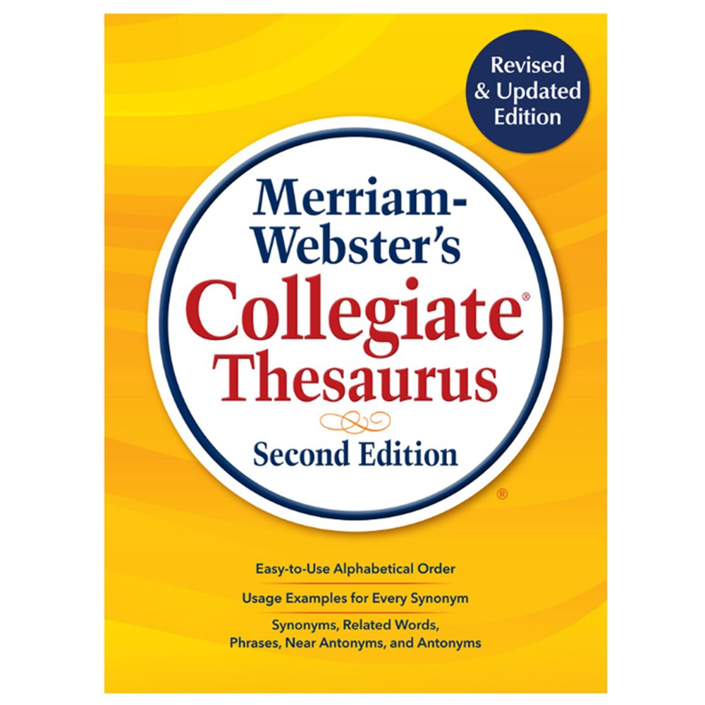MW-3700 - Merriam Webster College Thesaurus 2Nd Edition in Reference Books