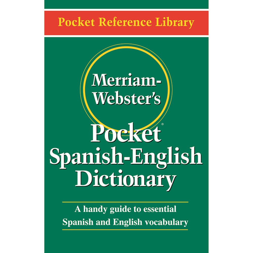 MW-5193 - Merriam Websters Pocket Spanish - English Dictionary in Spanish Dictionary