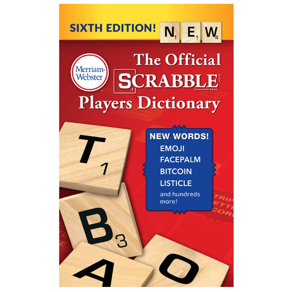 MW-5964 - Scrabble Players Dictionary 6Th Ed in Reference Books
