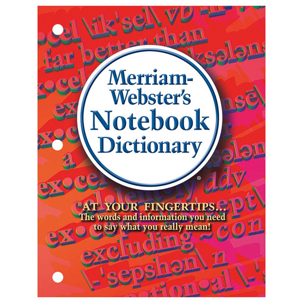 MW-6503 - Merriam Webster Notebook Dictionary in Reference Books
