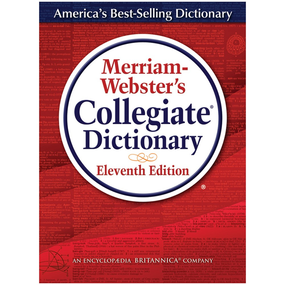 MW-8095 - Merriam Websters Collegiate Dictionary 11Th Ed Indexed W/Cd in Reference Books