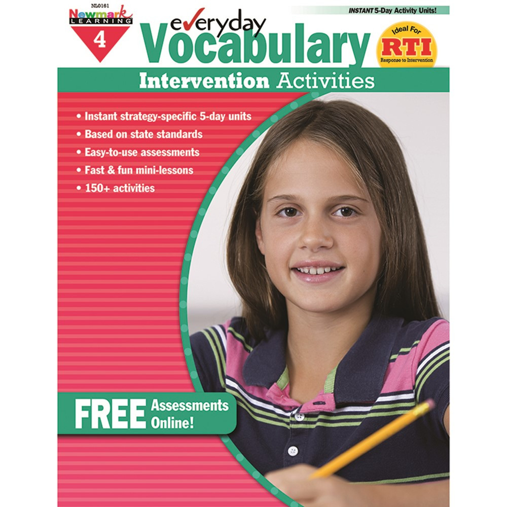 NL-0161 - Everyday Vocabulary Gr 4 Intervention Activities in Vocabulary Skills
