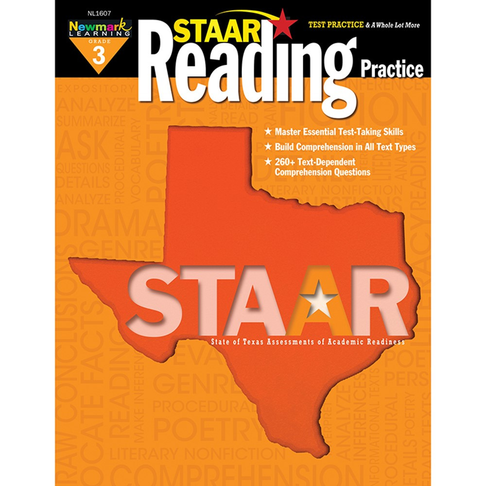 NL-1607 - Staar Reading Practice Gr 3 in Reading Skills