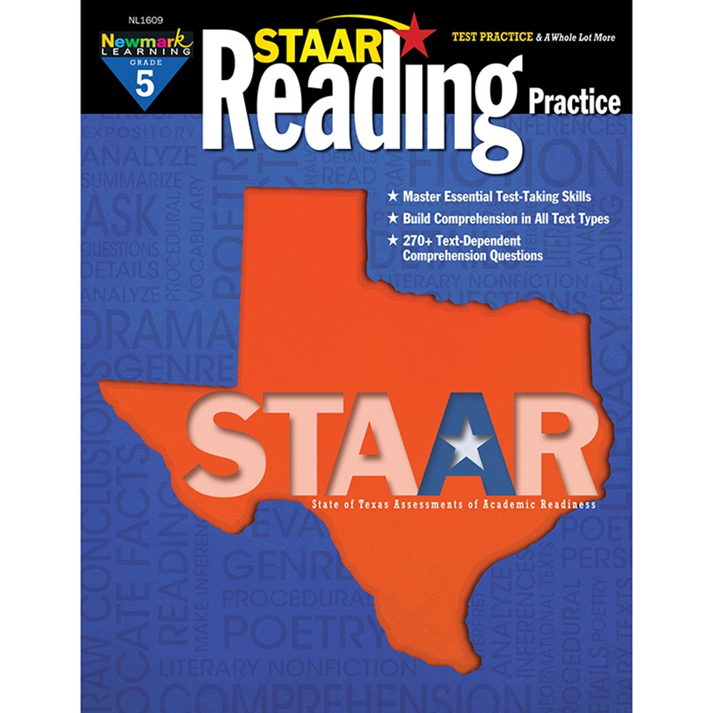 NL-1609 - Staar Reading Practice Gr 5 in Reading Skills