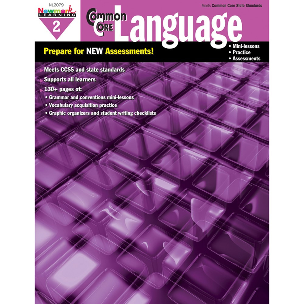 NL-2160 - Common Core Practice Language Gr 2 Book in Language Skills