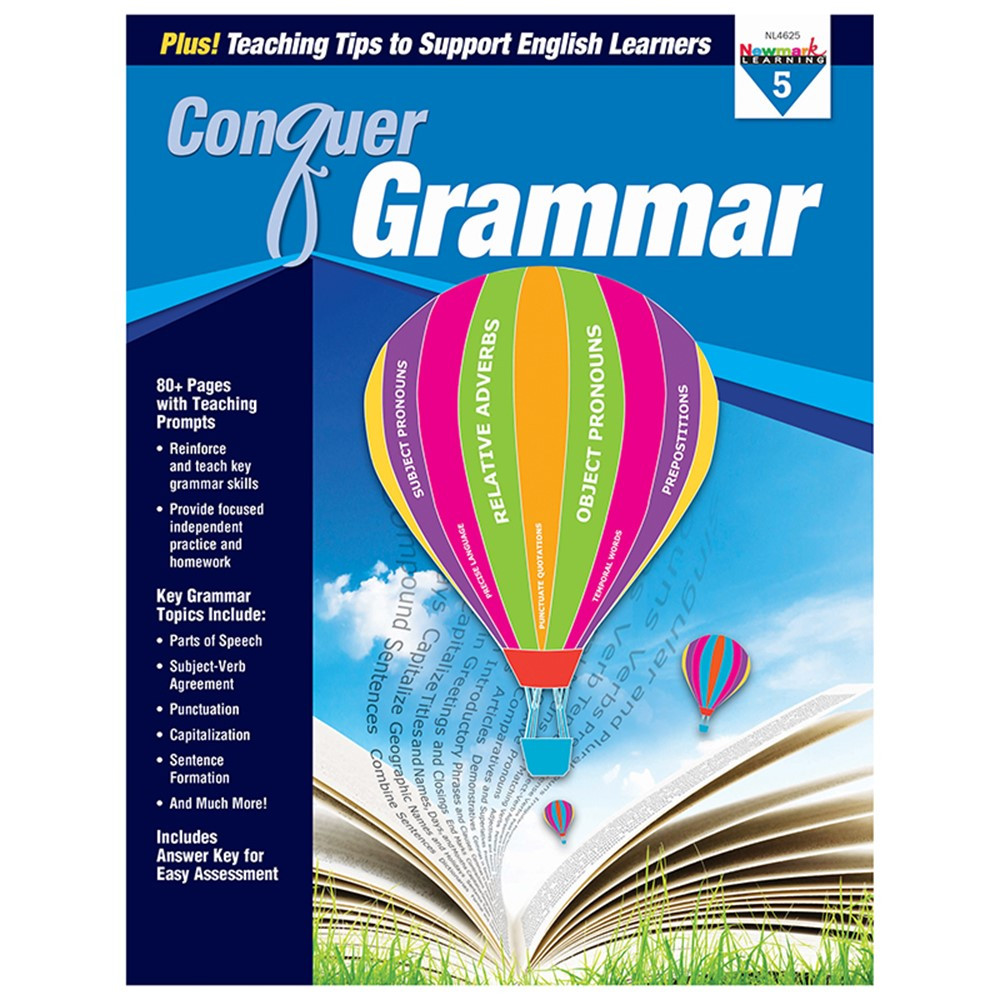 NL-4625 - Grade 5 Conquer Grammar in Grammar Skills