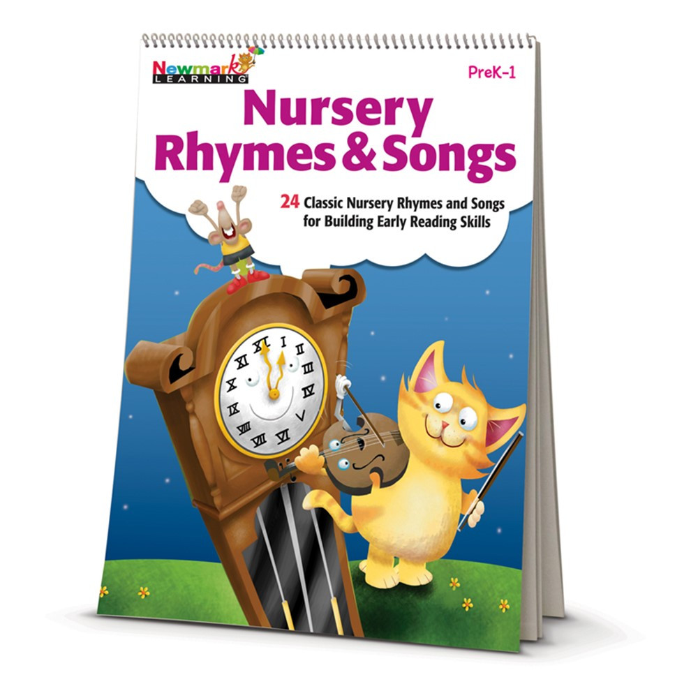NL-4682 - Learning Flip Charts Nursery Rhymes And Songs in Miscellaneous
