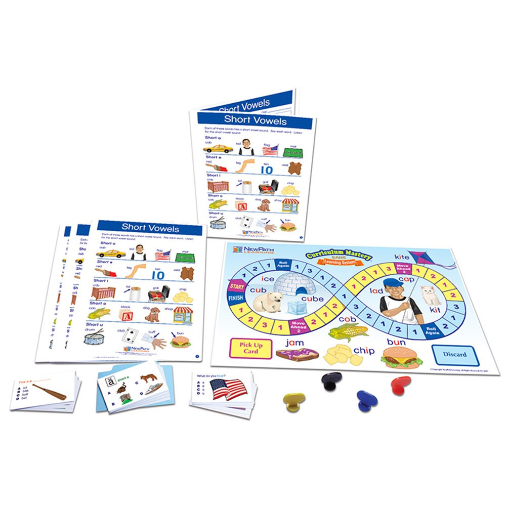 NP-221914 - Lang Arts Learning Centers Short Vowels in Learning Centers