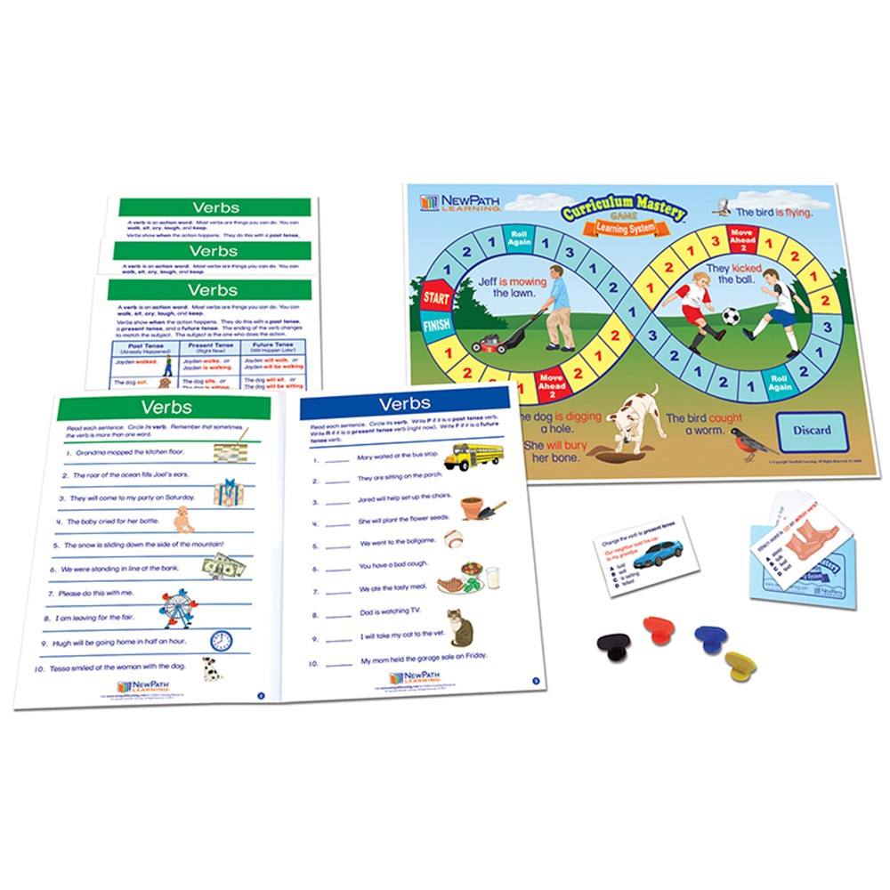 NP-221927 - Lang Arts Learning Centers Verbs in Learning Centers