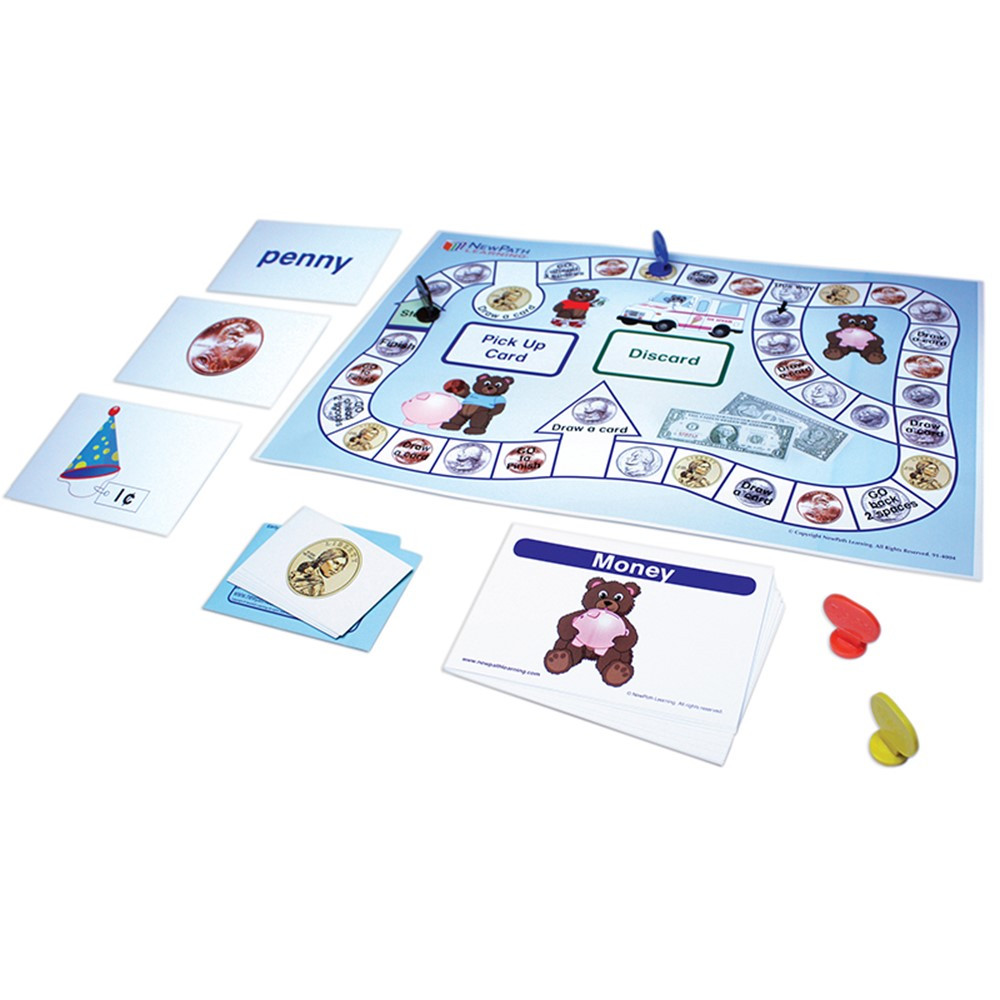NP-230027 - Math Readiness Game All About Money Learning Center Games in Math